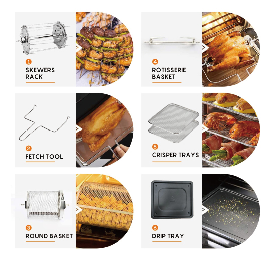 Air-Fryer-Ofen – Katalogprodukt 21